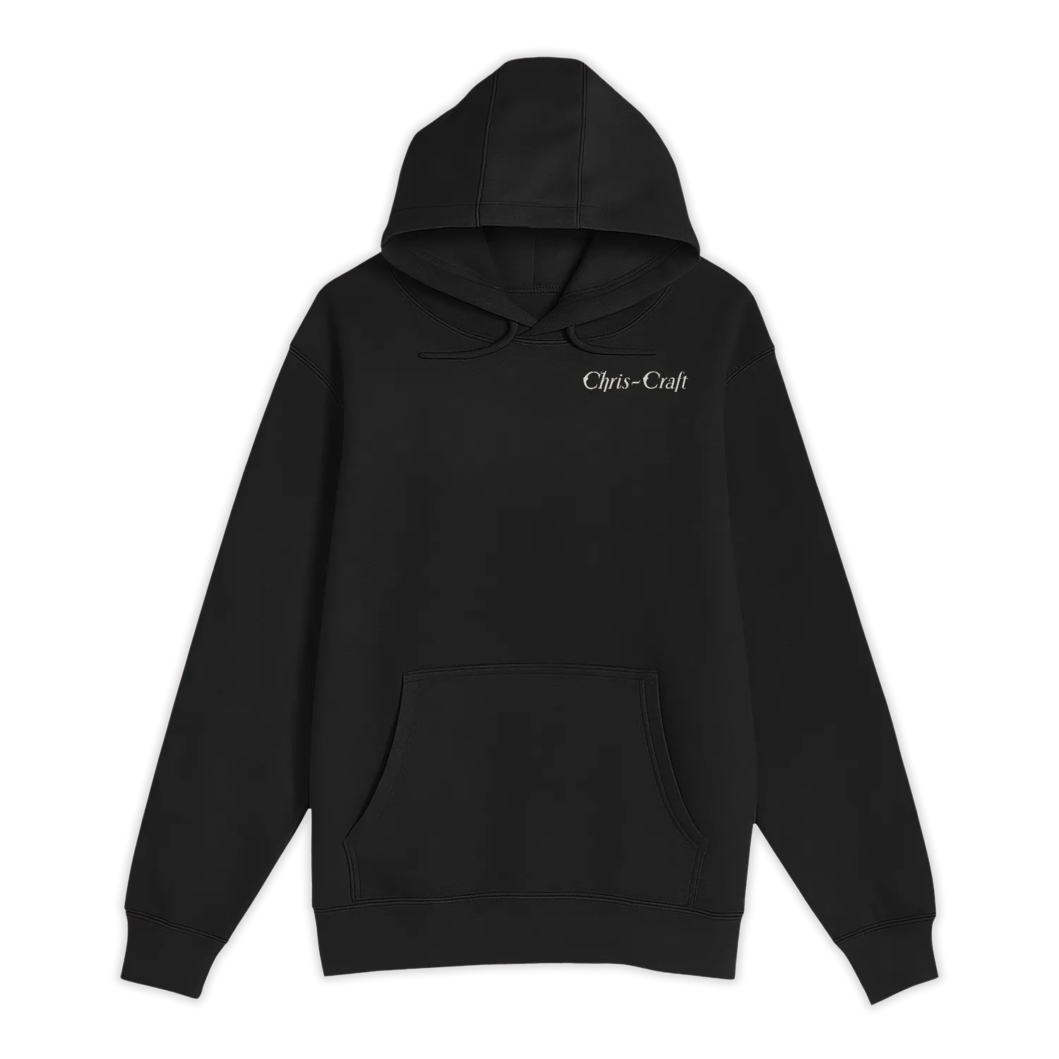 Chris Craft America's Boatbuilder herre hoodie sort