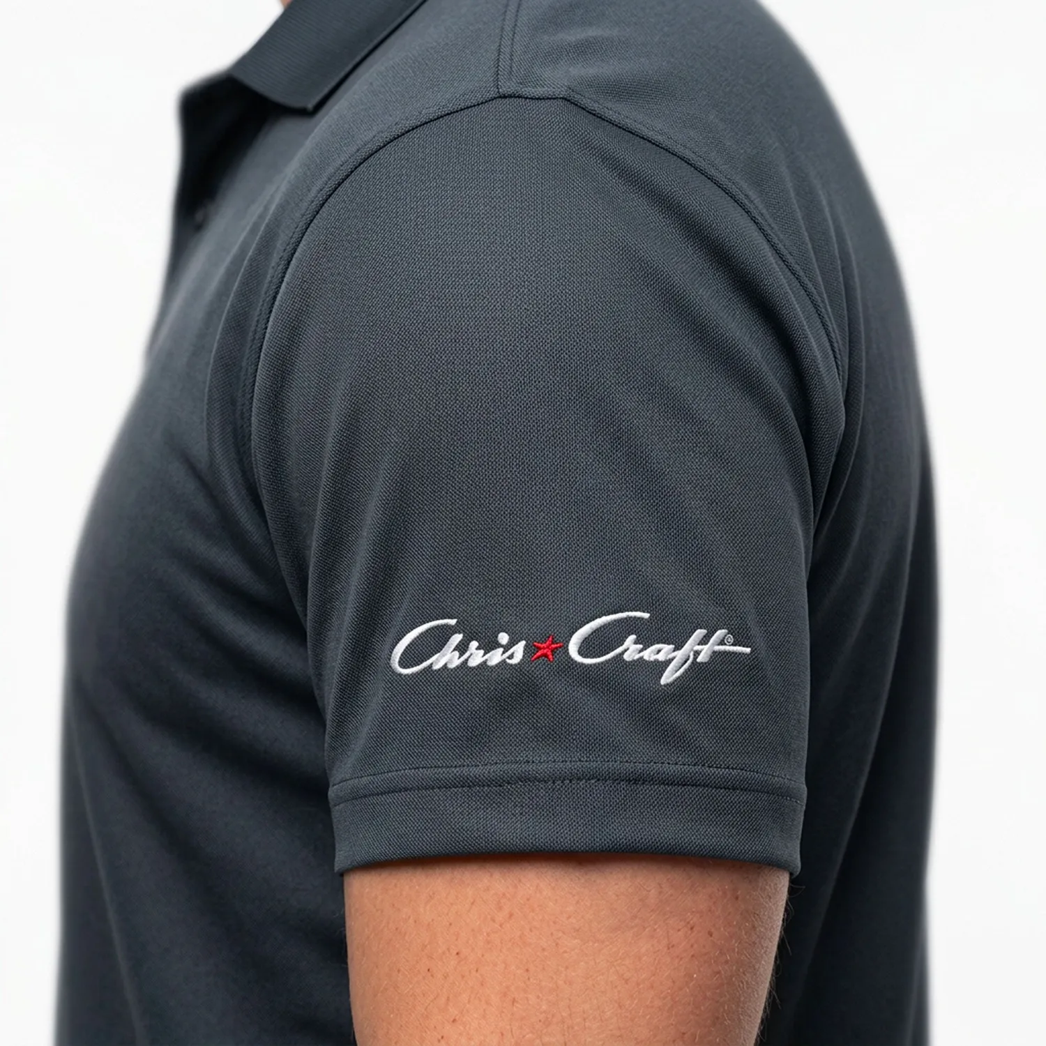 Chris Craft Dave Bofill Mercer+Mettle polo navy stræk