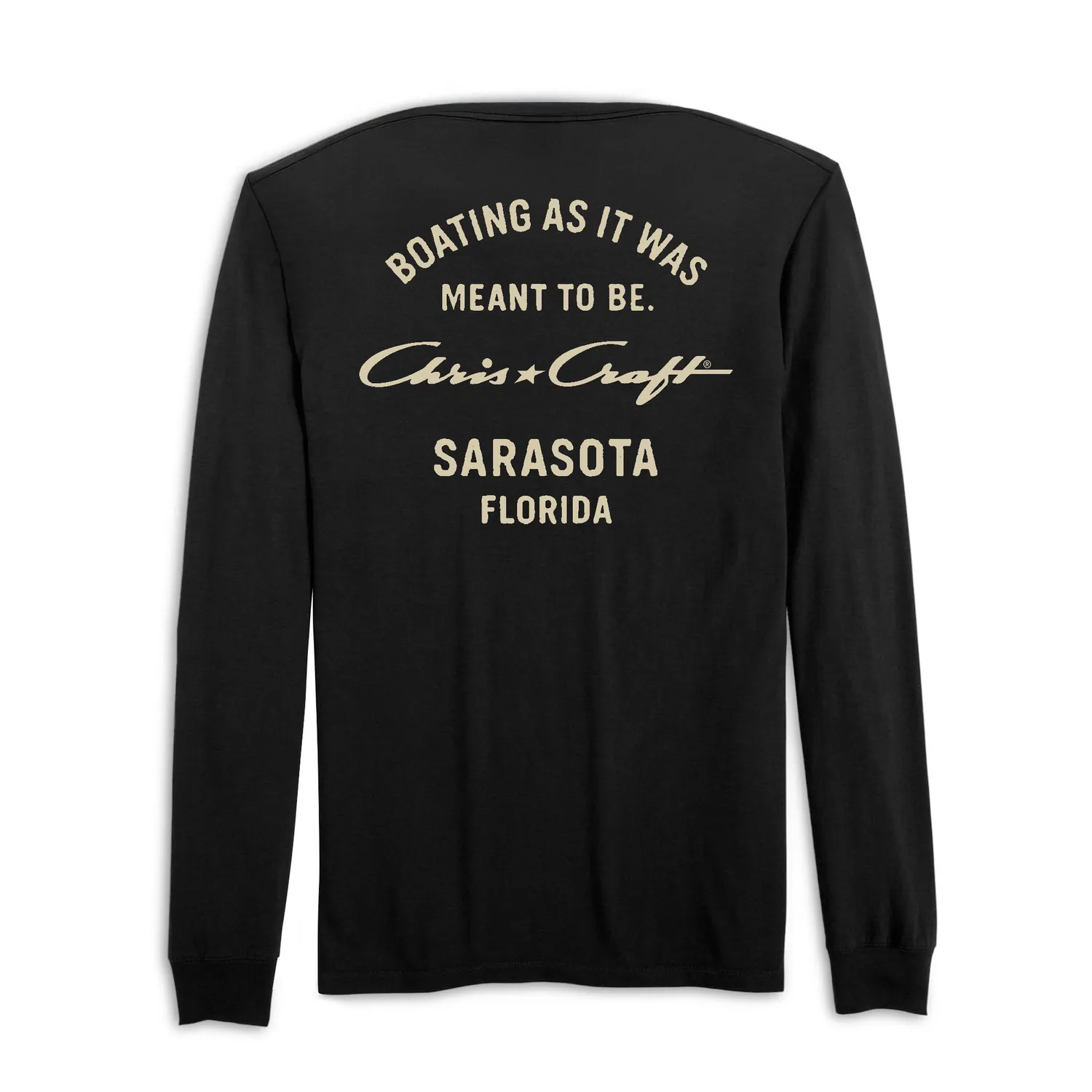 Chris Craft Meant to Be langærmet T-shirt bomuld