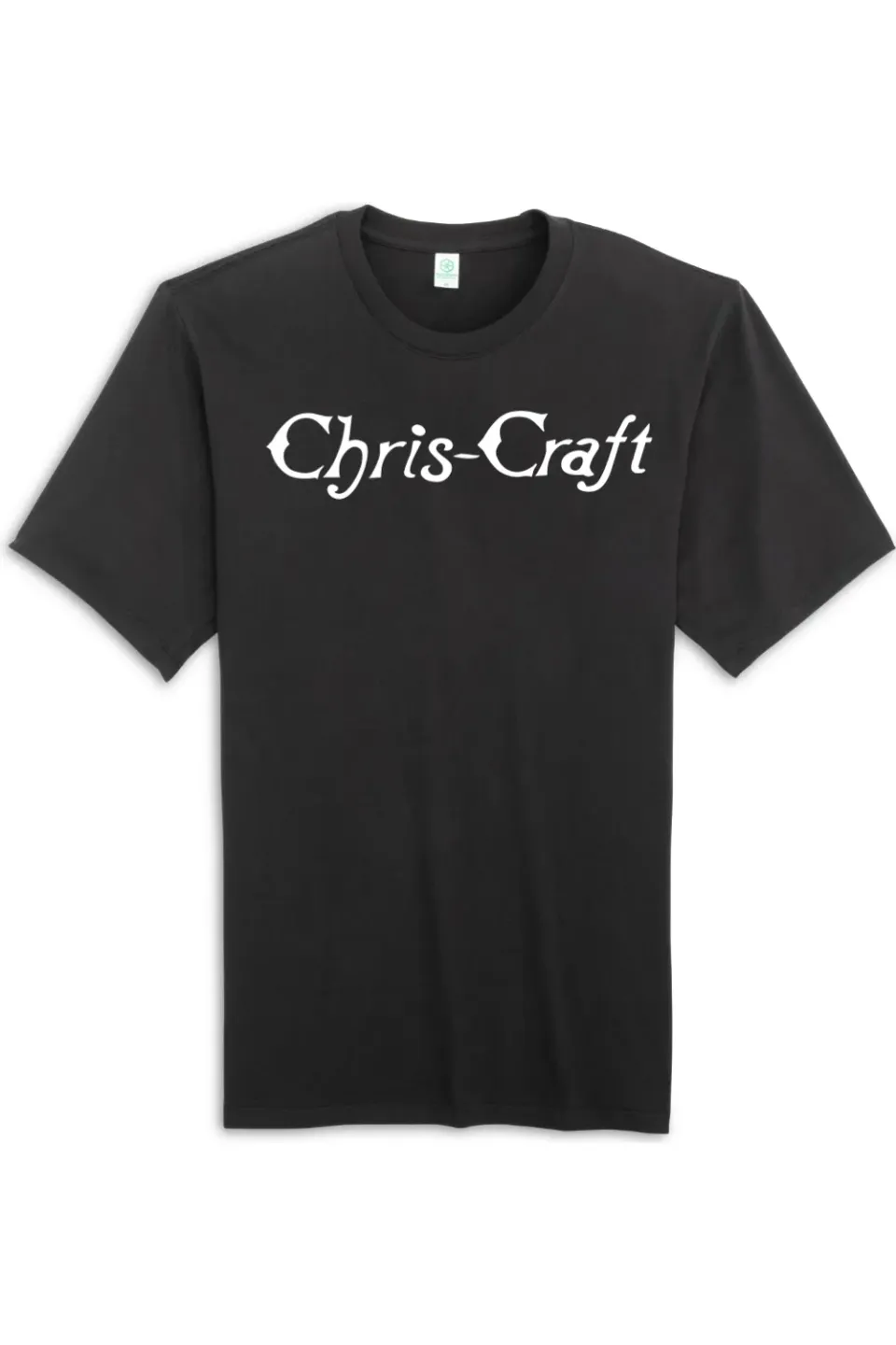 Chris Craft Blueprint herre t-shirt sort bomuld