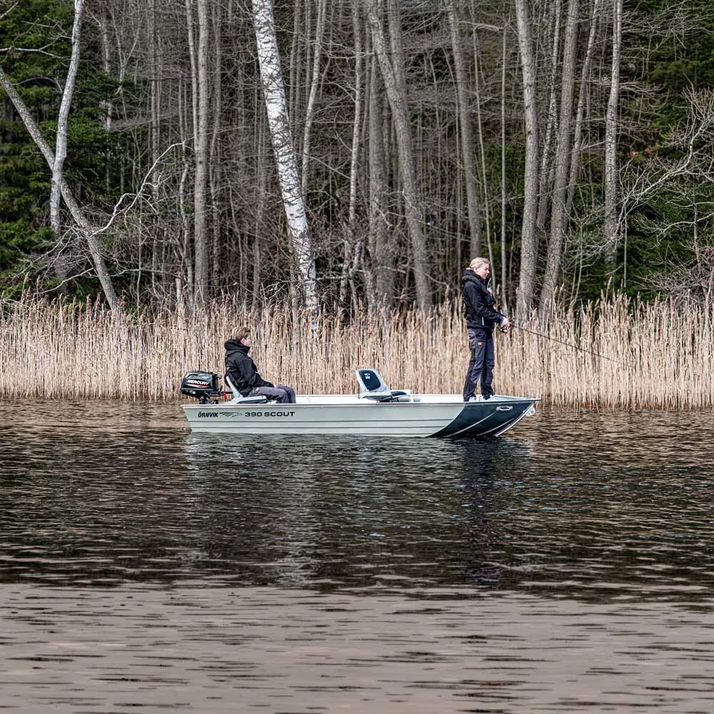 Ørnvik 390 Scout jolle plastbåd fiskeri
