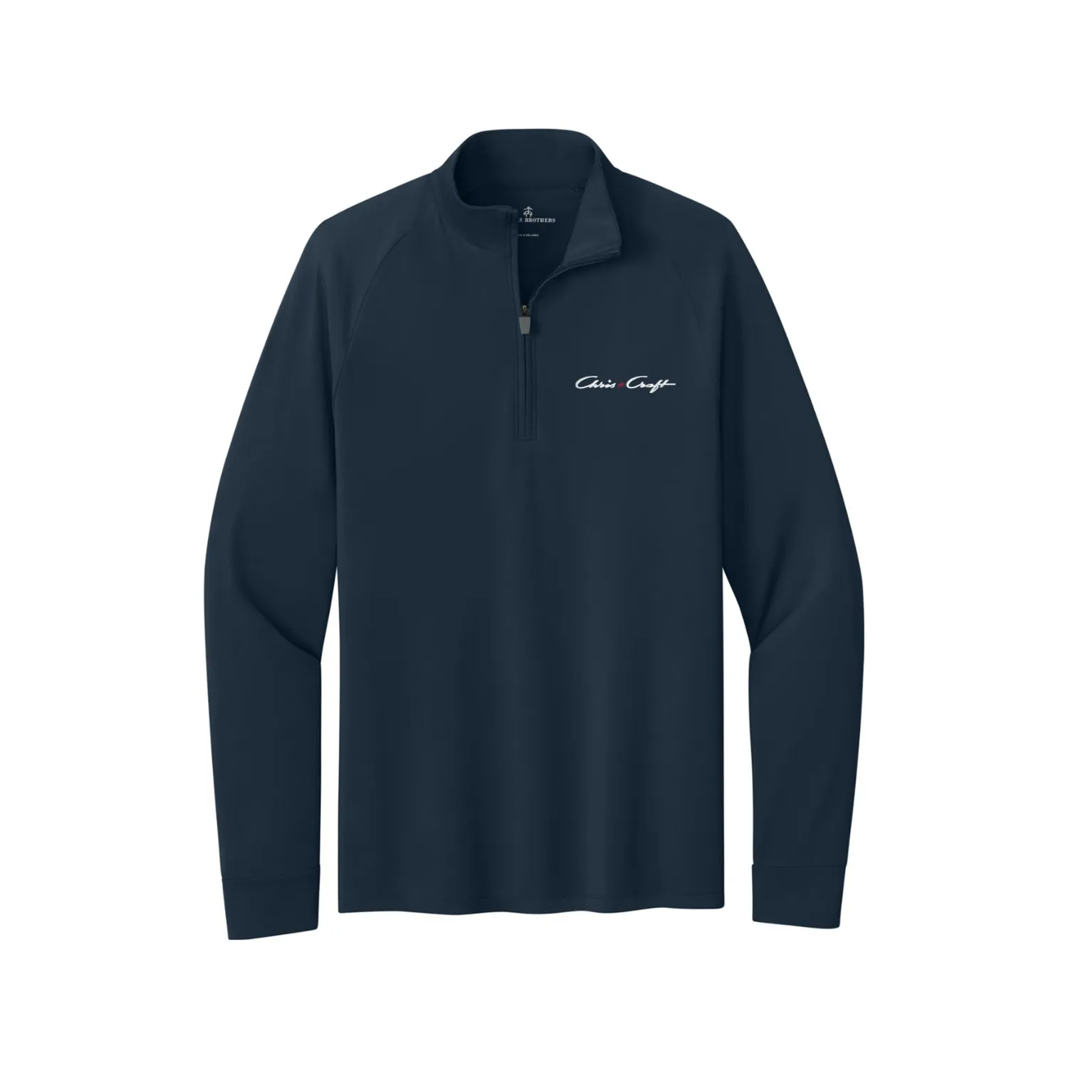 Chris Craft Luxe Performance 1/4-zip trøje navy