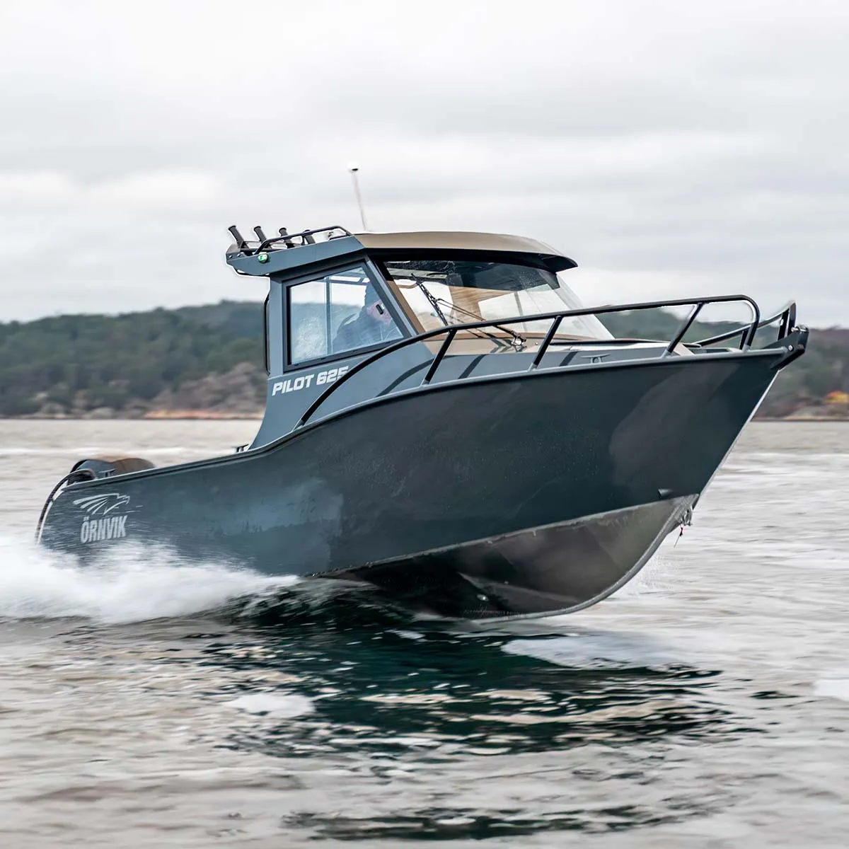 Ørnvik Pilot 625 styrepultbåd fisketur