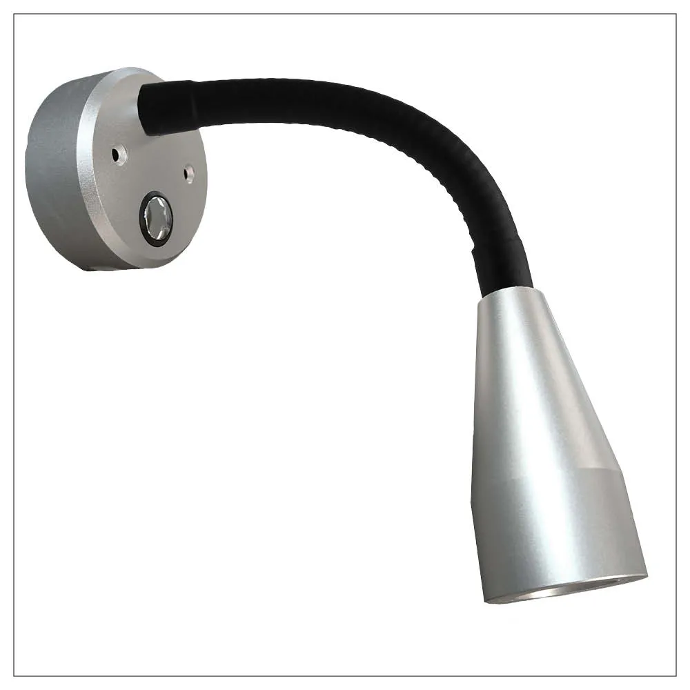 Casolux Mary væglampe flexarm USB touch dæmp