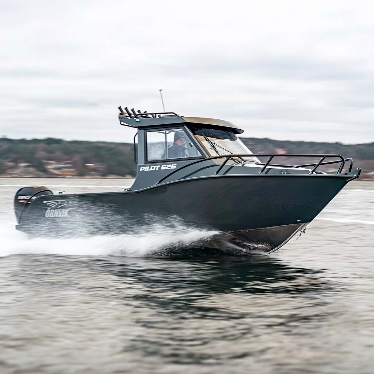 Ørnvik Pilot 625 styrepultbåd fisketur