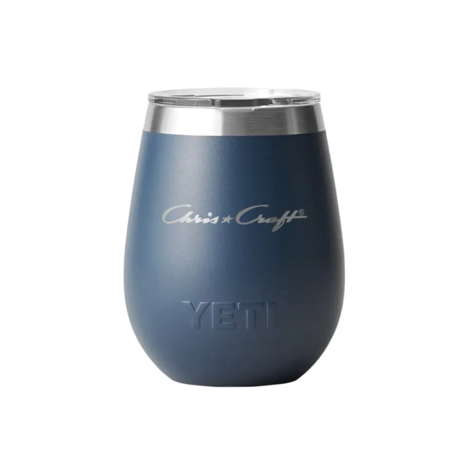 Chris Craft Rambler 10oz vinglas midnight navy rustfri