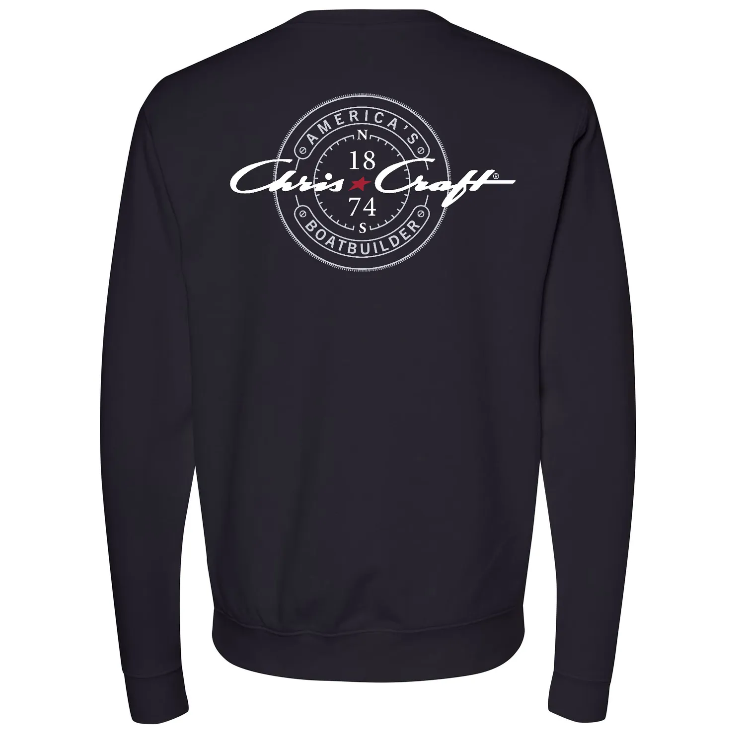 Chris Craft Acclaim sweatshirt sort bomuldsblanding