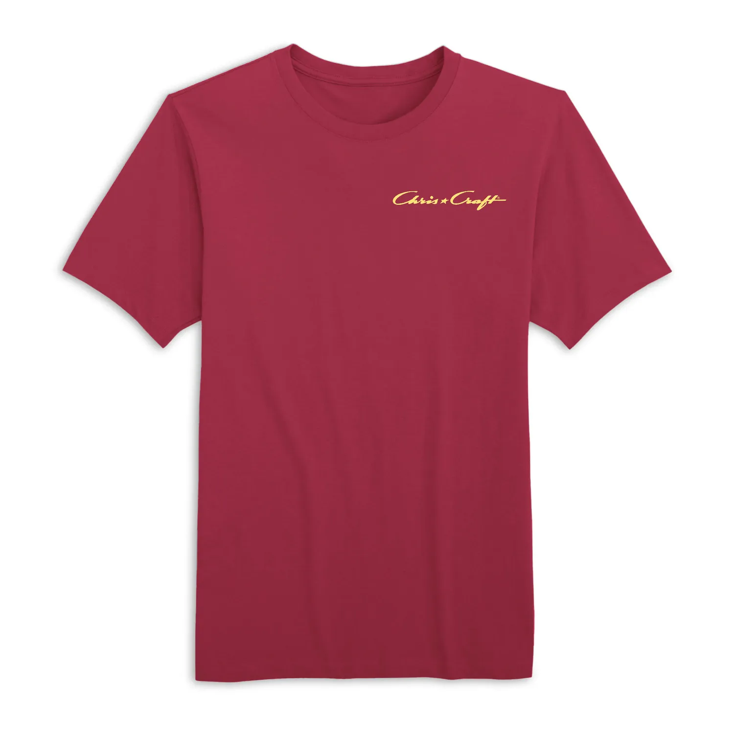 Chris Craft Trademark herre t-shirt sort bomuld