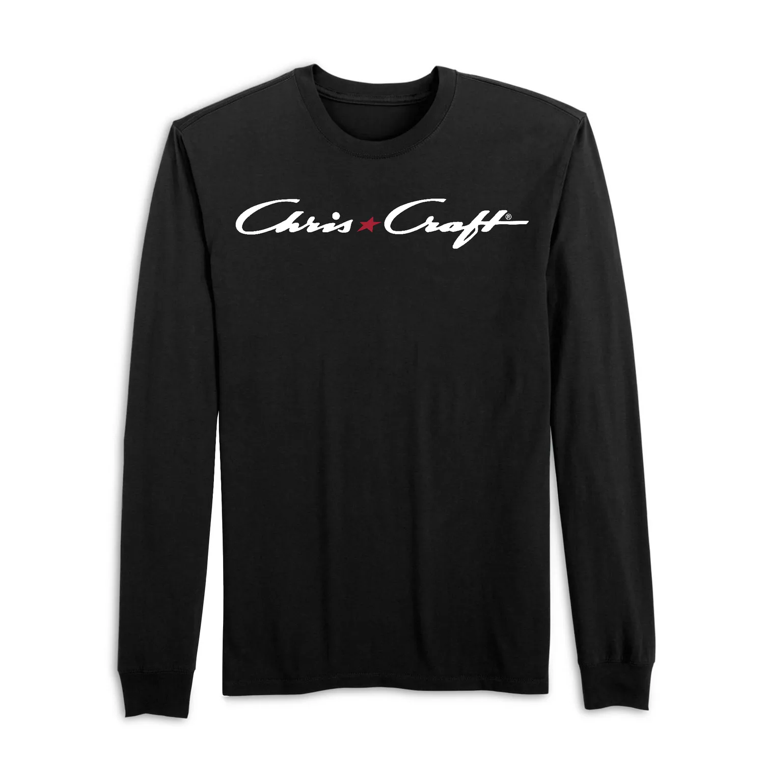 Chris Craft Acclaim langærmet T-shirt herre sort