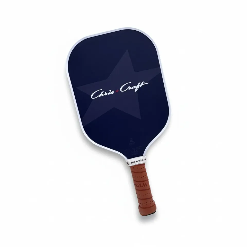 Chris Craft Pickleball bat basalt flax navy star