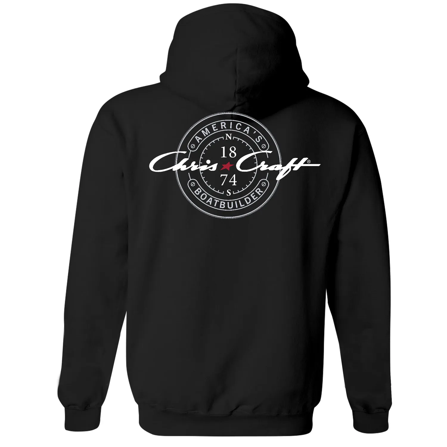 Chris Craft Acclaim herre hoodie sort