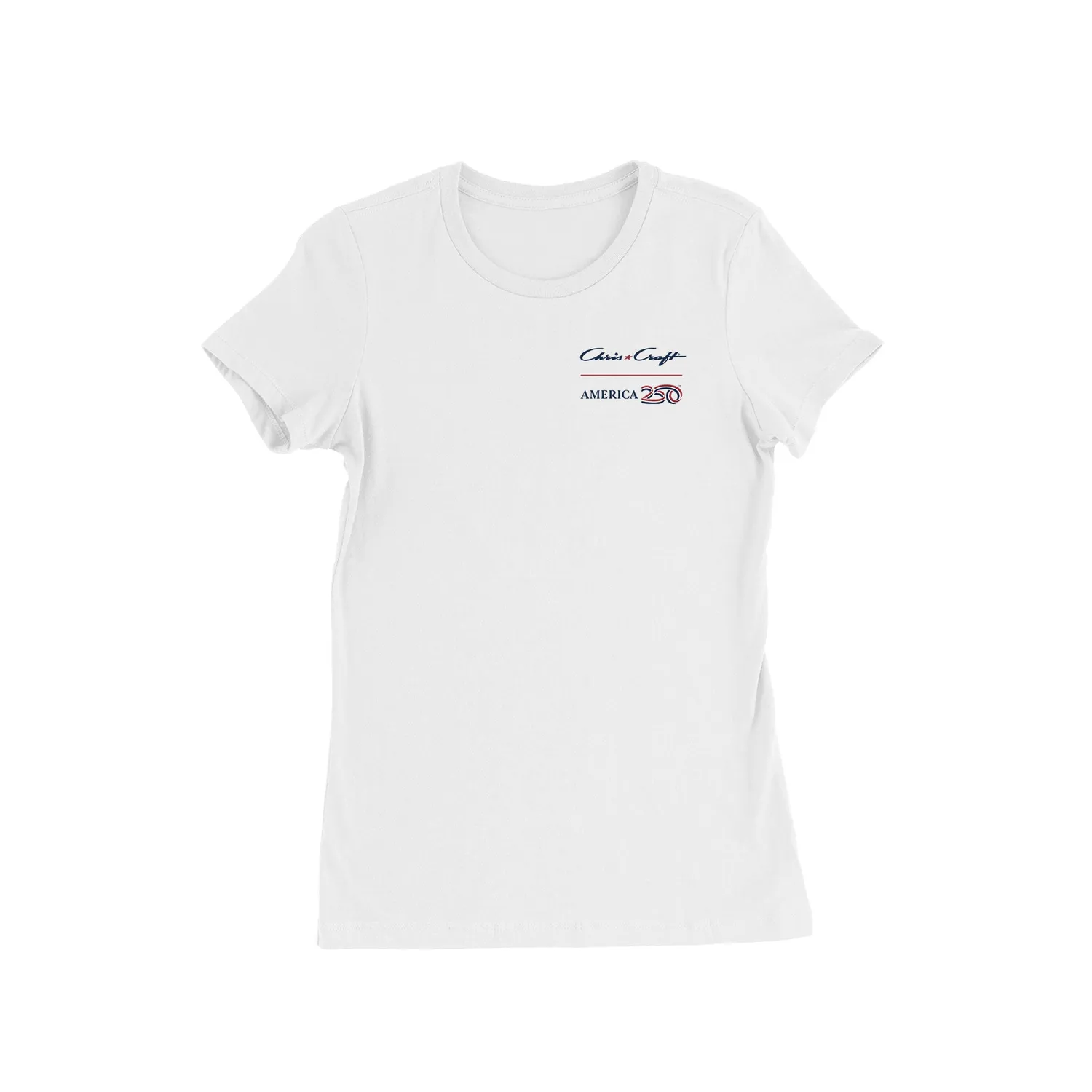 Chris Craft America250 dame t-shirt 100% bomuld