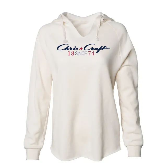 Chris Craft Signature hættetrøje dame bone fleece blød