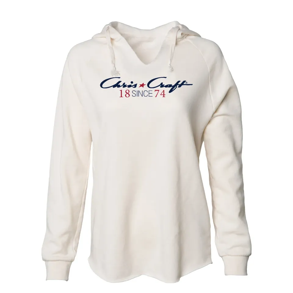 Chris Craft Signature hættetrøje dame bone fleece blød