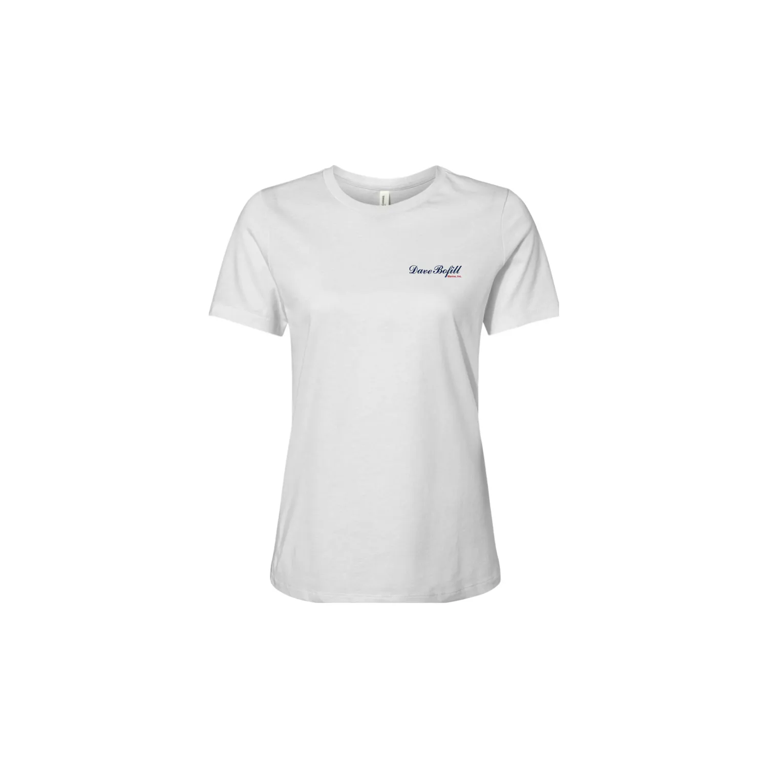 Chris Craft Dave Bofill T-shirt dame navy bomuld