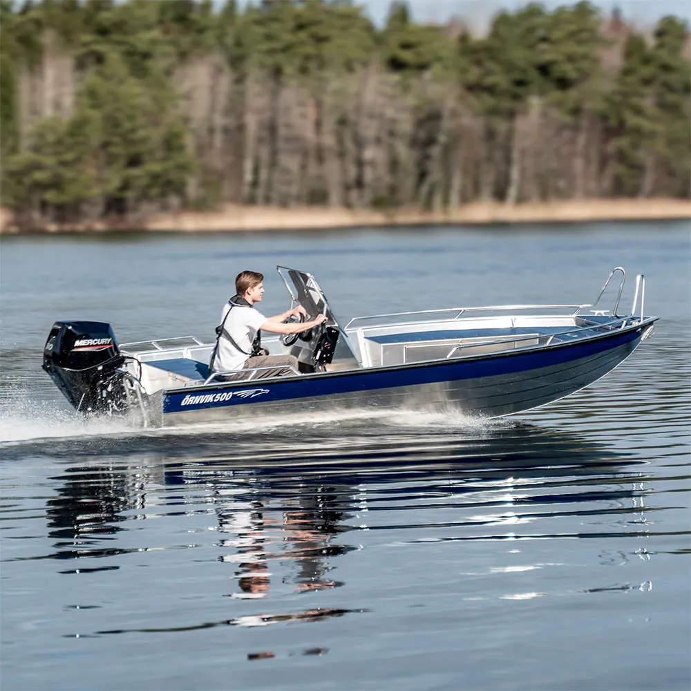 Ørnvik 500R båd – robust plastbåd
