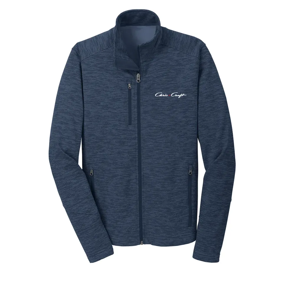 Chris Craft Digi Stripe Fleece full zip fleecejakke polyester